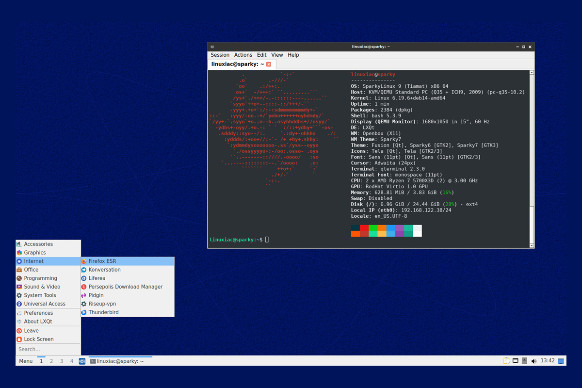 SparkyLinux 2026.03 “Tiamat” Yayınlandı
