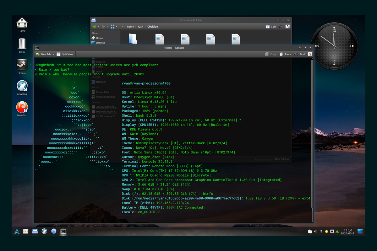 Artix Linux 20260402 Yayınlandı: XLibre ve PipeWire ile Güncel Sürüm