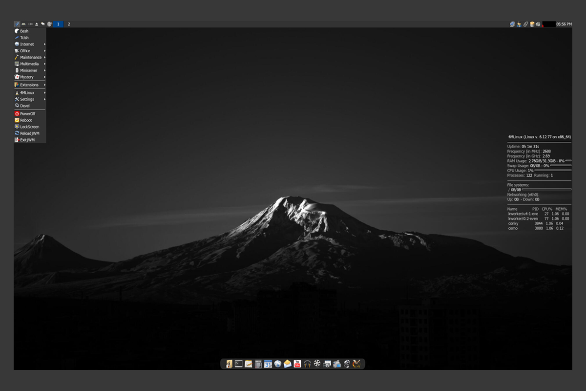 4MLinux 51.0 Kararlı Sürüm Olarak Yayınlandı: Yeni Medya ve Donanım Desteği