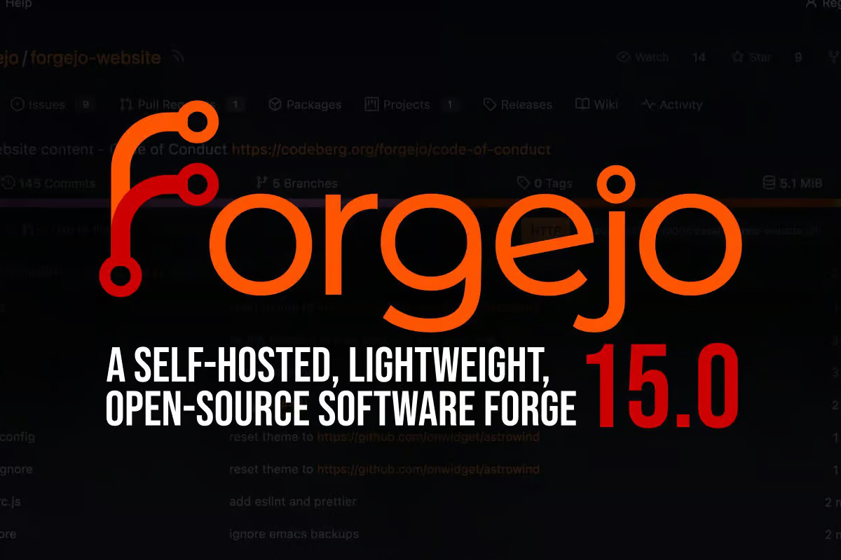 Forgejo 15.0 Yayınlandı: OIDC ve Ephemeral Runner Desteği Geldi