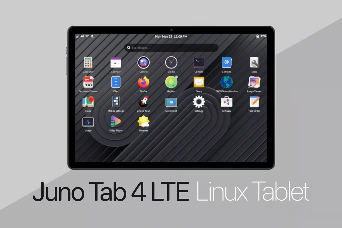 Juno Tab 4 LTE: Intel N300 Gücüyle Nadir Bir Linux Tablet