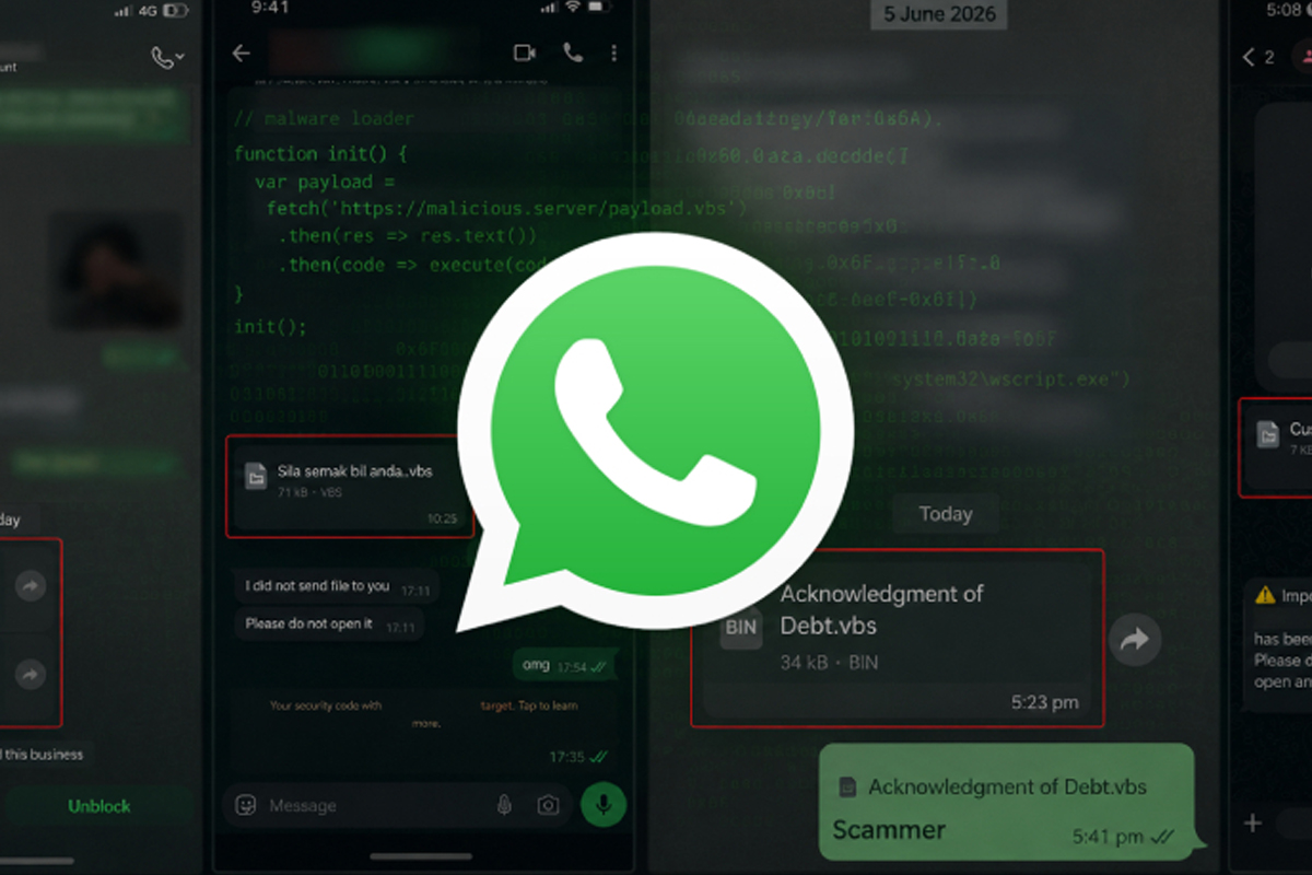 WhatsApp VBScript Kampanyası: Sahte Belgelerle ManageEngine RMM Aracı Yükleniyor