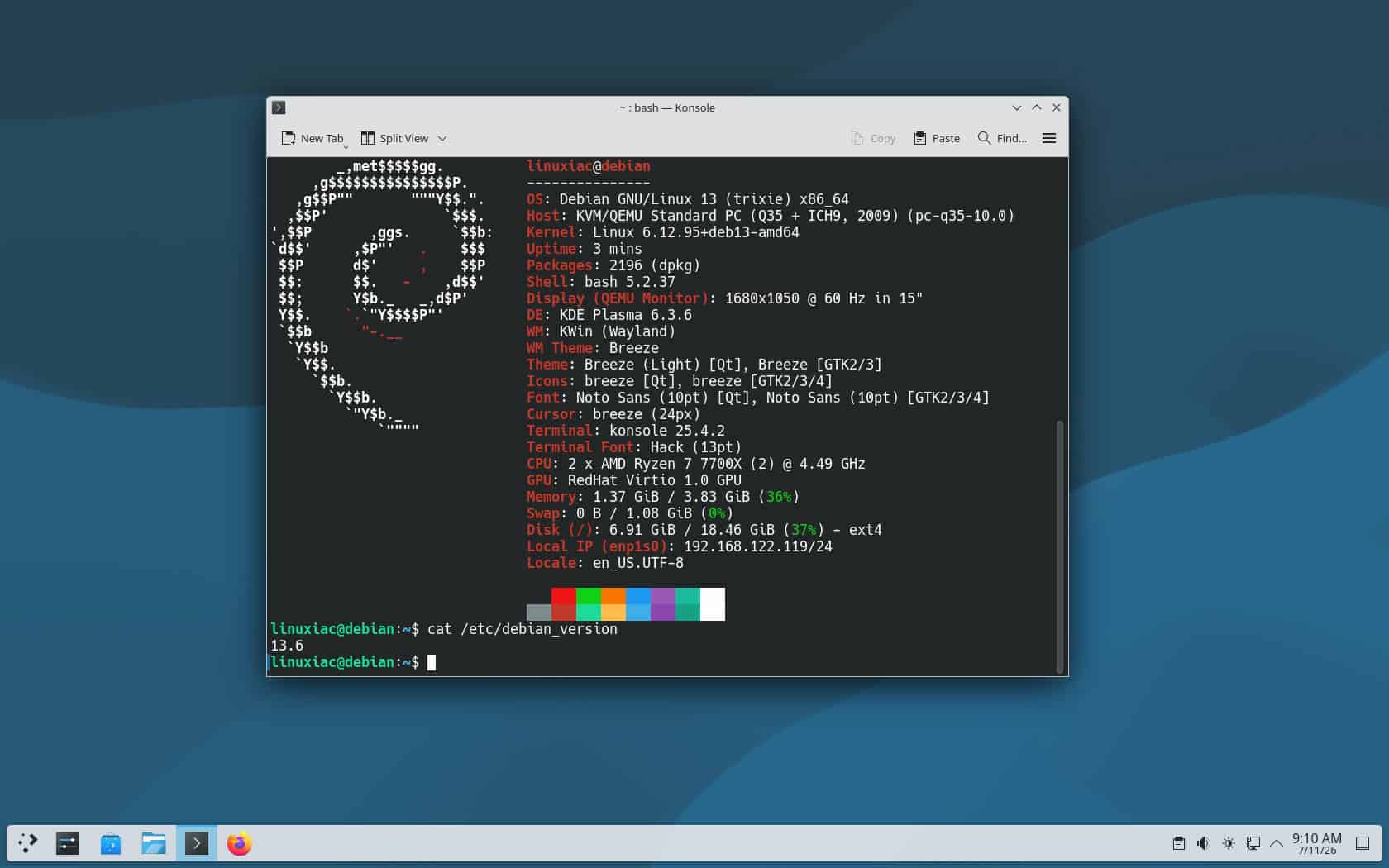Debian 13.6 Yayınlandı: 120 Güvenlik ve 124 Kararlılık Güncellemesi
